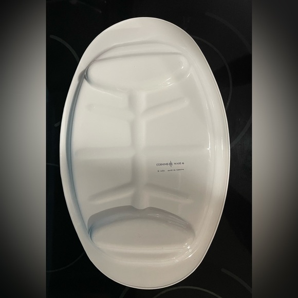 Corning Ware Blue Cornflower Meat Platter 16” P-19 In Box - Picture 4 of 15